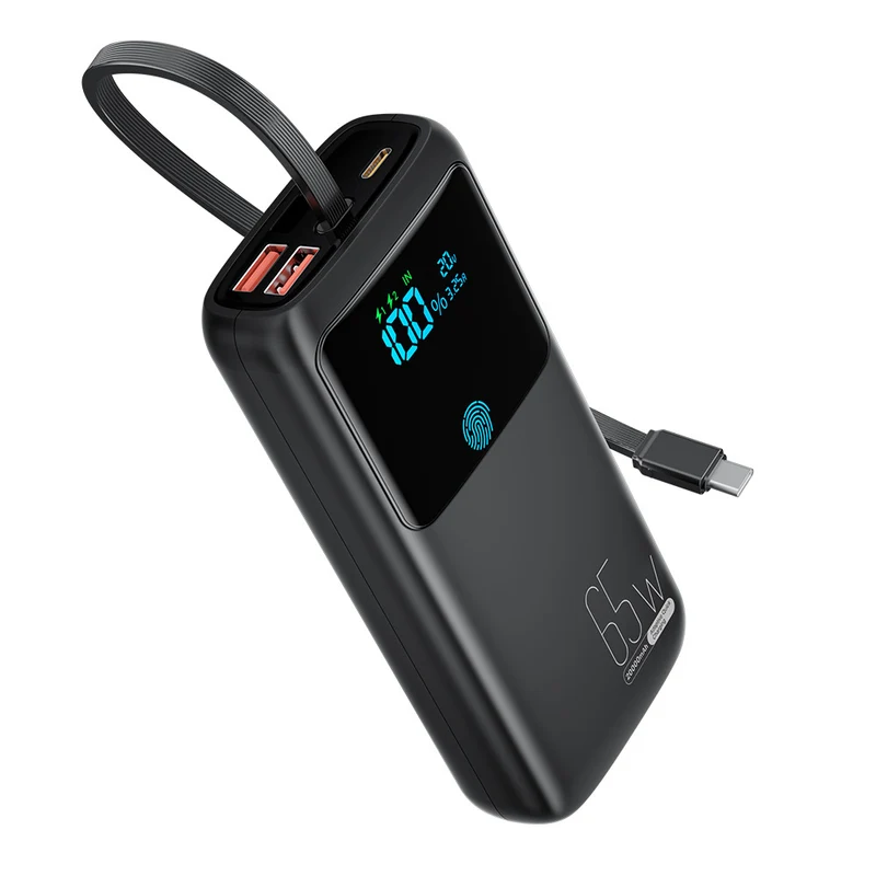 Powerbank mit integriertem LED-Display und Schnellladefunktion Skanto