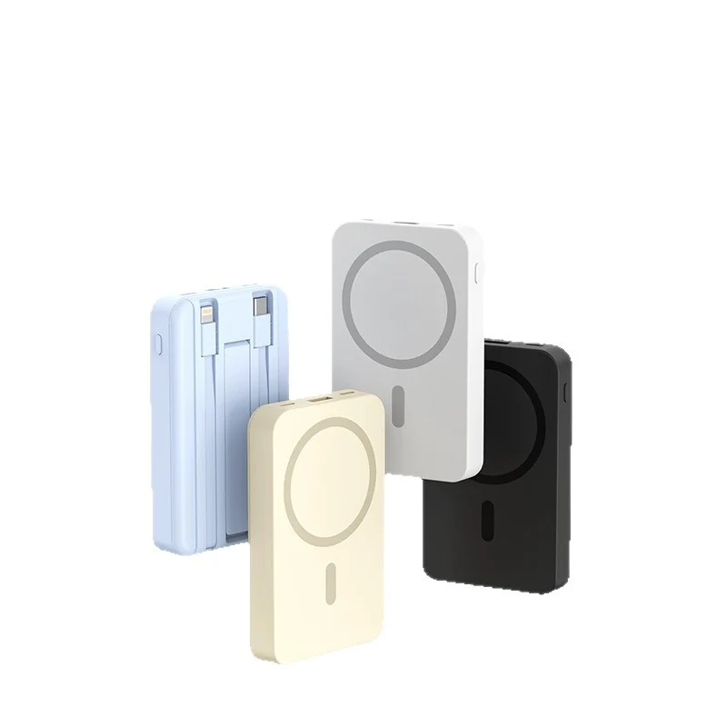 Magnetische Powerbank mit integriertem Ständer Skanto