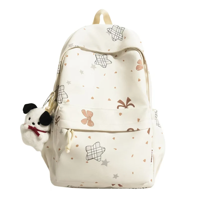 Lieblicher Rucksack Skanto mit Schleifenmuster