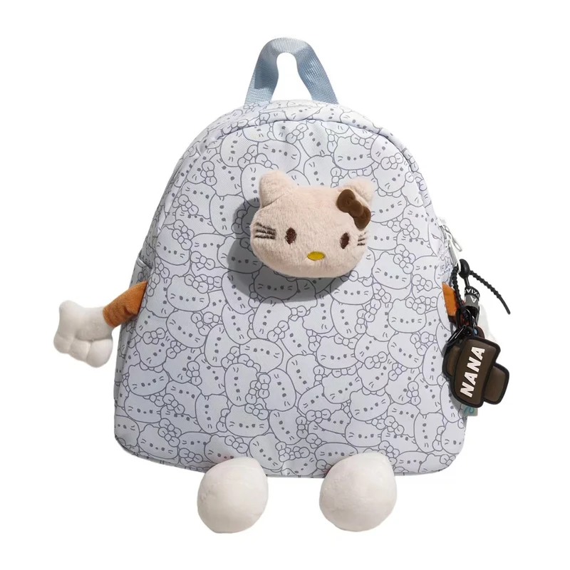 Verspielter Plüsch-Kinderrucksack Skanto mit Charakter-Design
