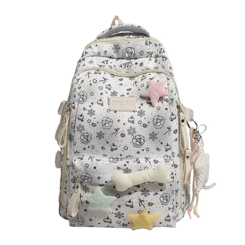 Verspielter verzierter Rucksack für Kinder Skanto