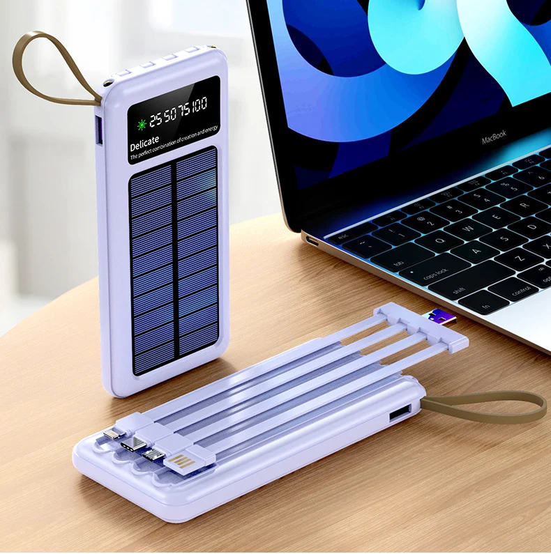Tragbare Solar-Powerbank Skanto