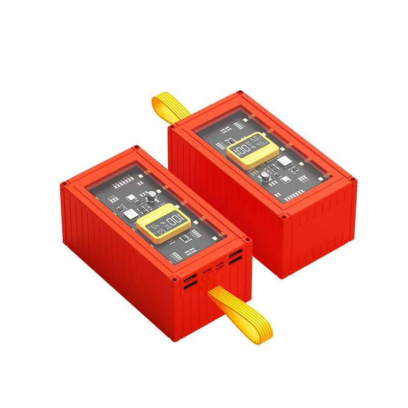 Hochleistungs-Powerbank mit multifunktionalem LCD-Display und Schnellladetechnologie Skanto