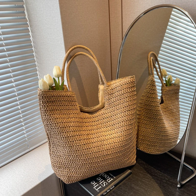 Handgemachte Makramee Strandtasche Skanto