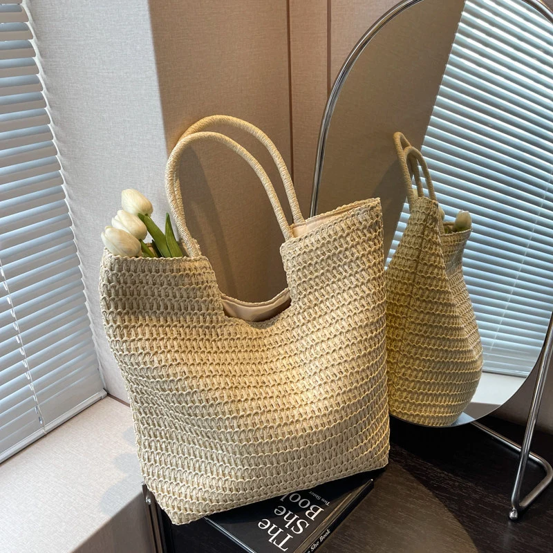 Handgemachte Makramee Strandtasche Skanto