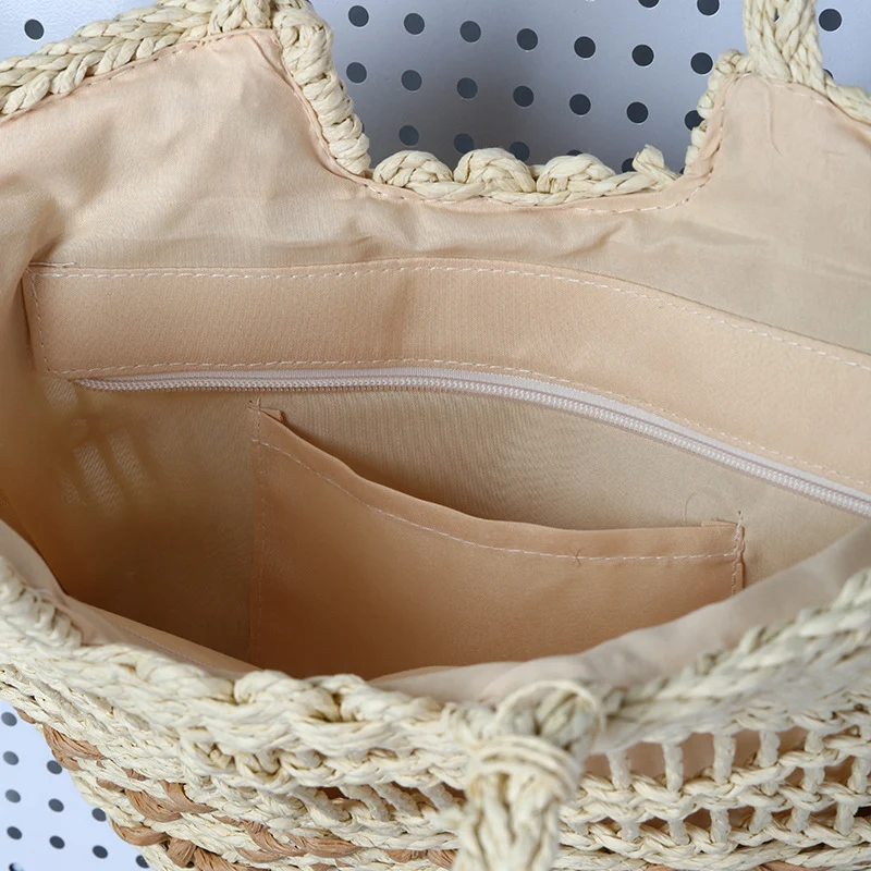 Sommerliche Strohtasche Skanto