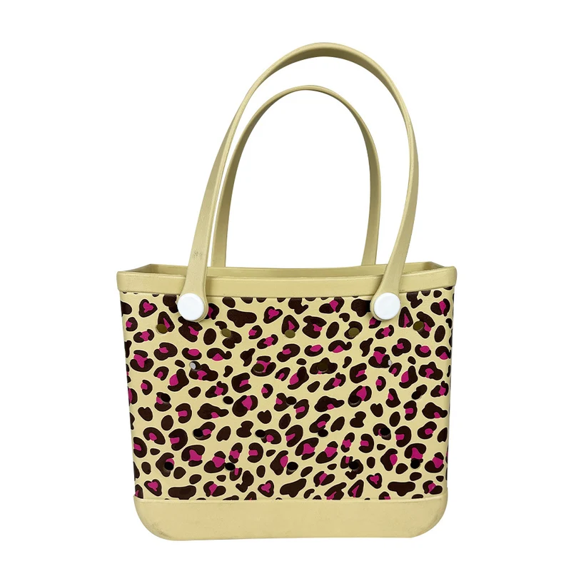 Moderne Tragetasche mit Leopardenmuster Skanto