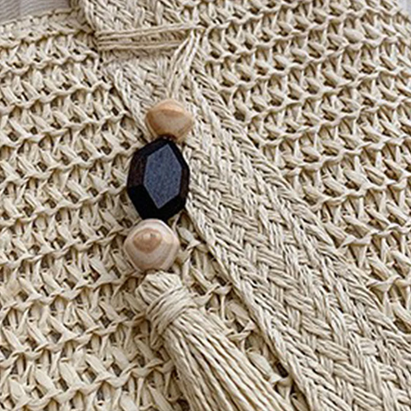 Handgemachte Strandtasche aus hochwertigem Naturmaterial Skanto