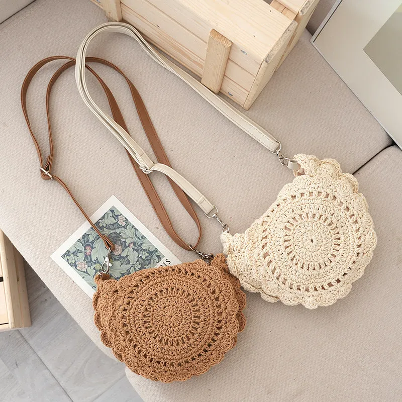 Handgefertigte runde Tasche Skanto