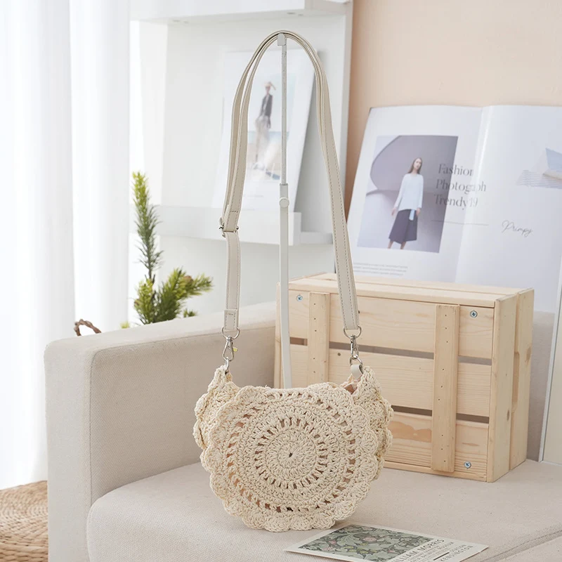 Handgefertigte runde Tasche Skanto