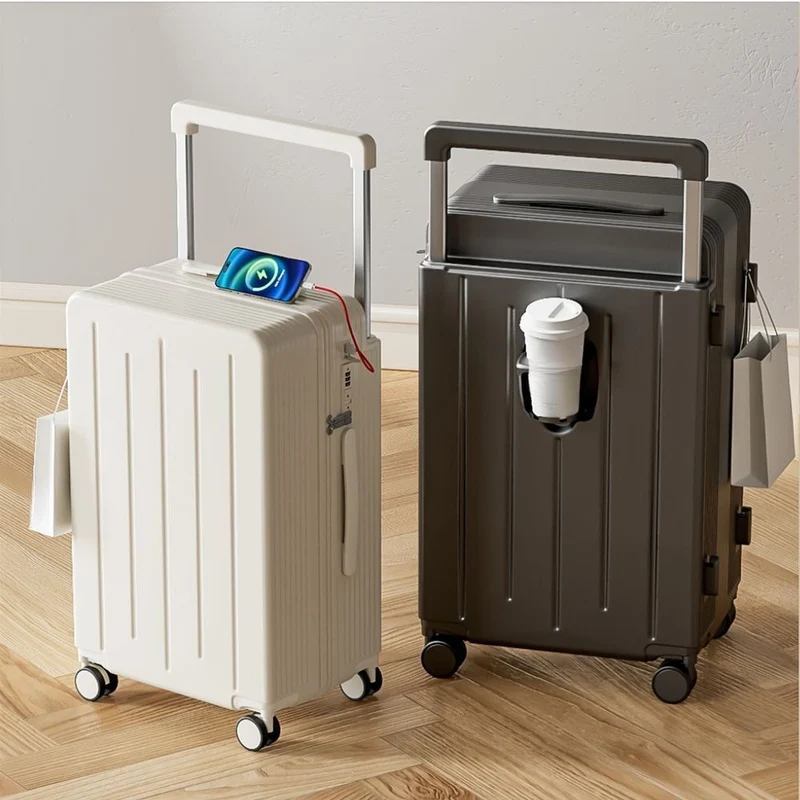 Hartschalenkoffer mit integrierter USB-Ladefunktion Skanto