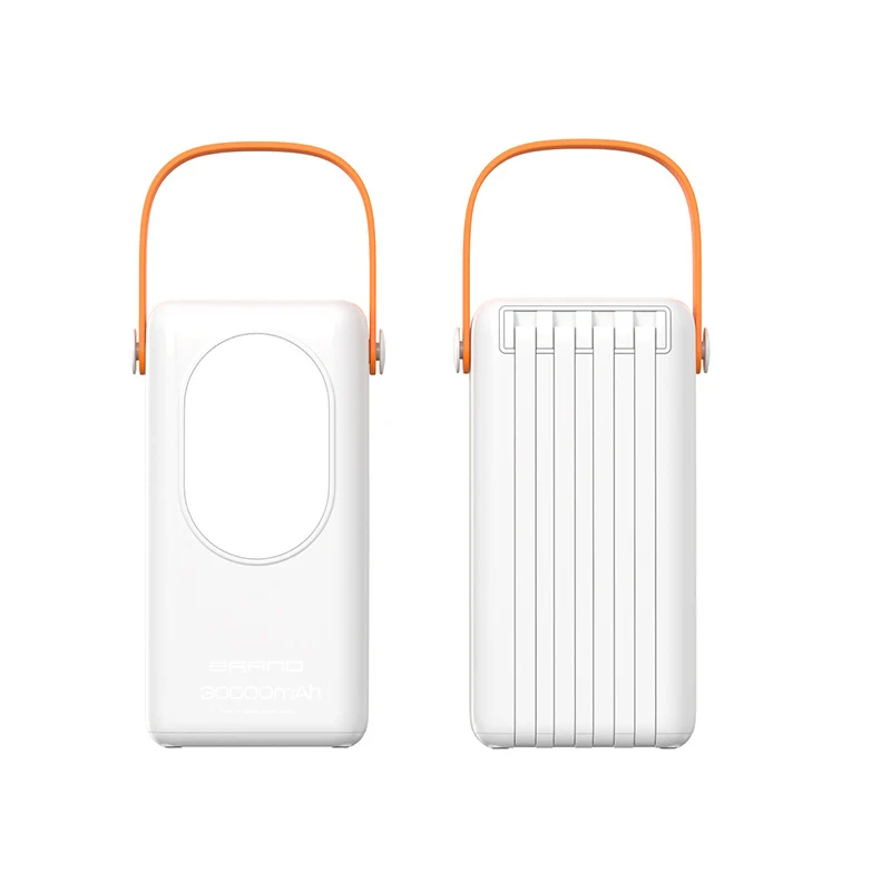 Hochleistungs-Powerbank mit integriertem LED-Licht und Digitalanzeige Skanto