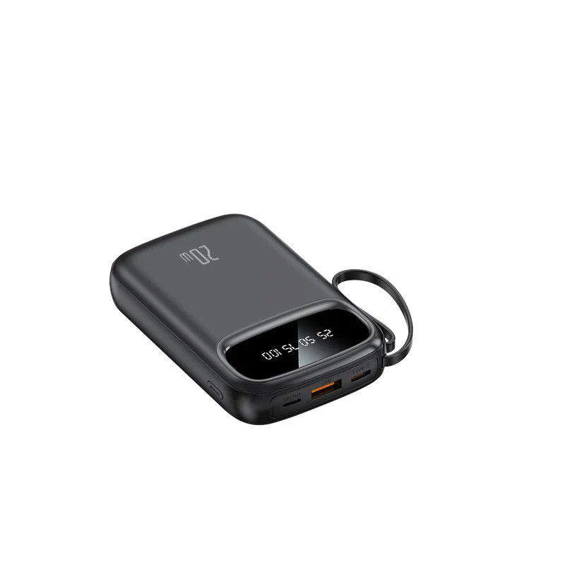 Hochleistungs-Powerbank mit integriertem Ladeadapter Skanto