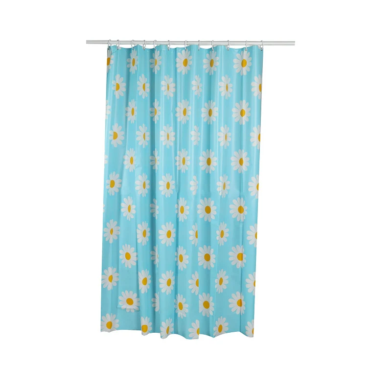 Duschvorhang Skanto mit Blumenmuster