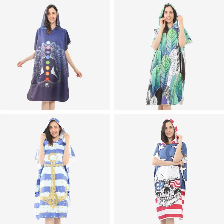 Strandkleid mit Tropenprint Skanto
