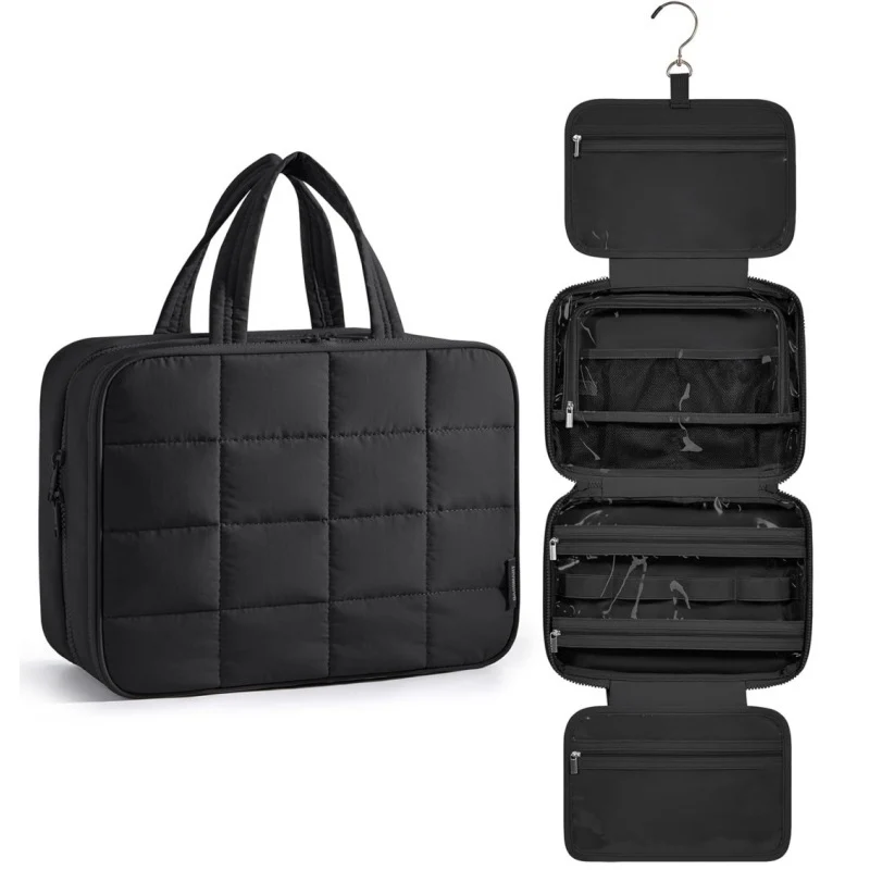 Gepolsterte Kosmetik-Organizer-Tasche mit praktischem Aufhängesystem Skanto