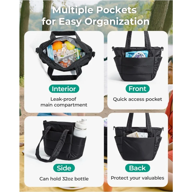 Multifunktionale Tasche mit isoliertem Fach Skanto