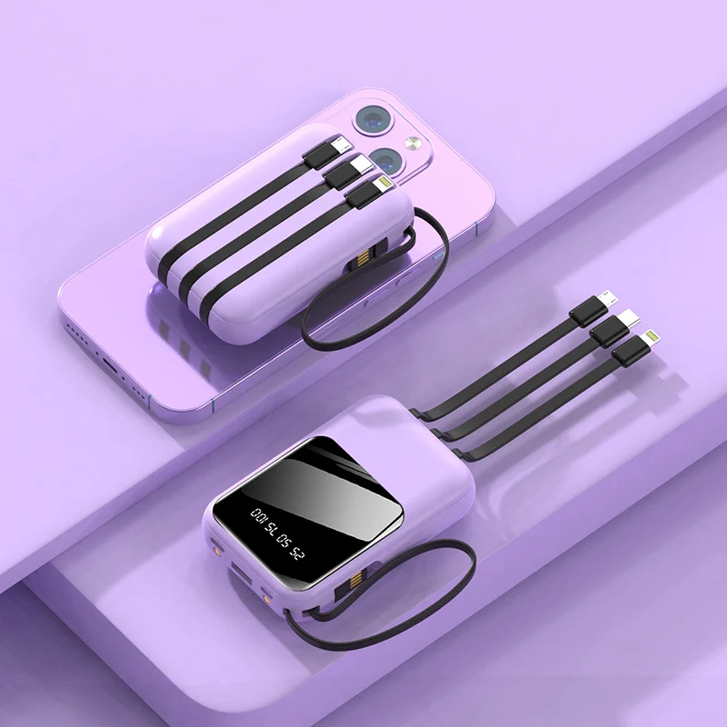 Powerbank mit multifunktionalen Anschlüssen Skanto