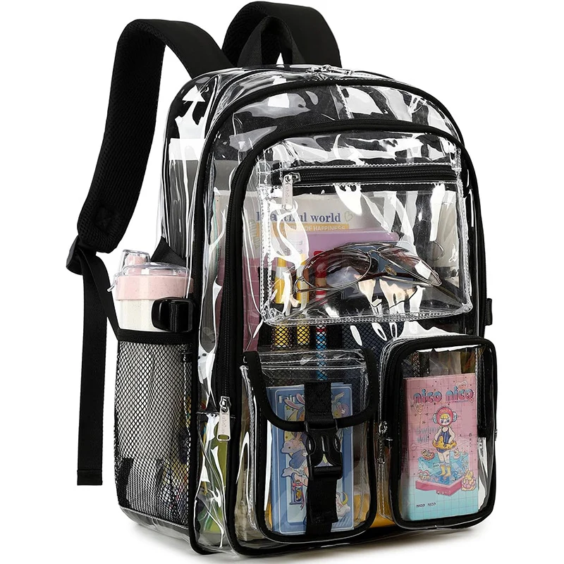 Transparenter multifunktionaler Schulrucksack Skanto