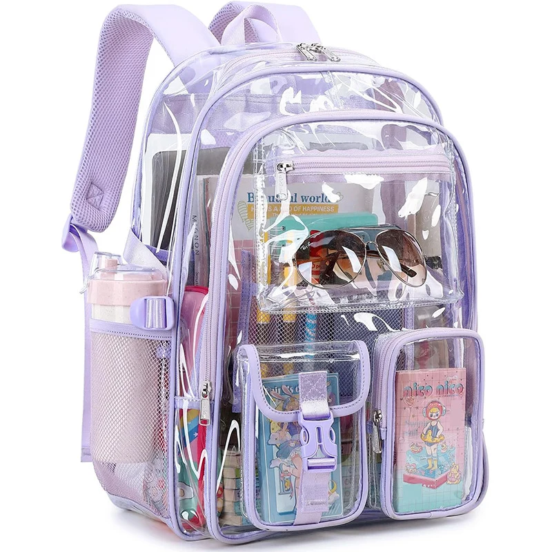 Transparenter multifunktionaler Schulrucksack Skanto