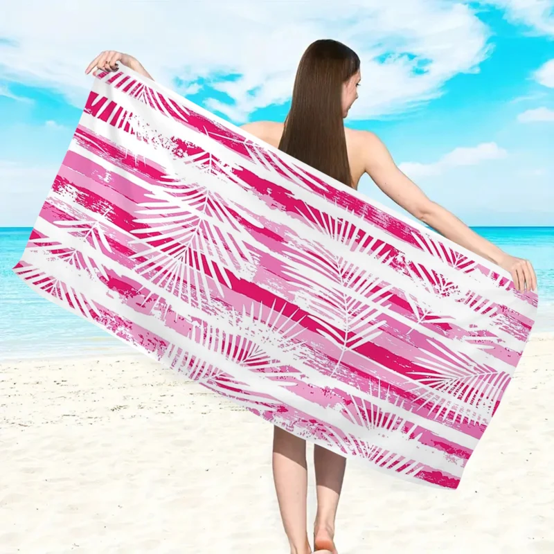 Großes Strandtuch mit farbenfrohem Schmetterlingsdesign Skanto