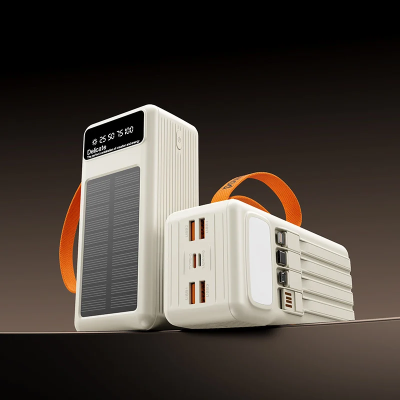 Tragbares Solarladegerät mit integriertem USB-C-Anschluss Skanto