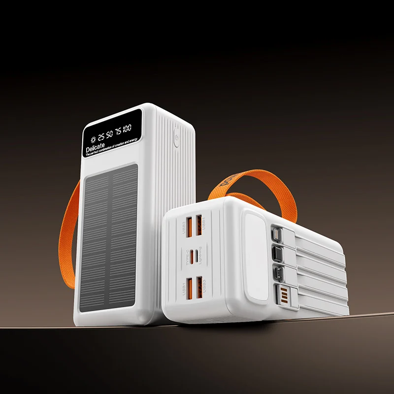 Tragbares Solarladegerät mit integriertem USB-C-Anschluss Skanto