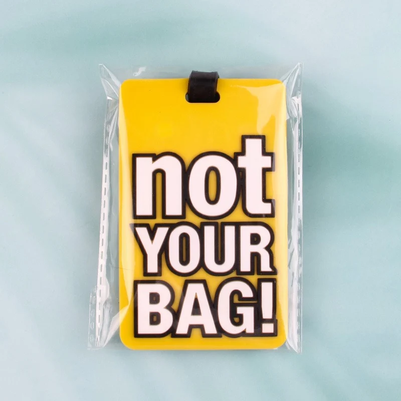 Kreative Spruch-Taschenanhänger Skanto