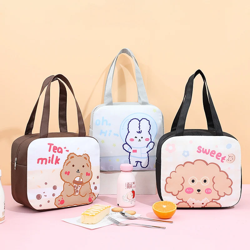 Kühltasche mit niedlichem Bären-Motiv Skanto
