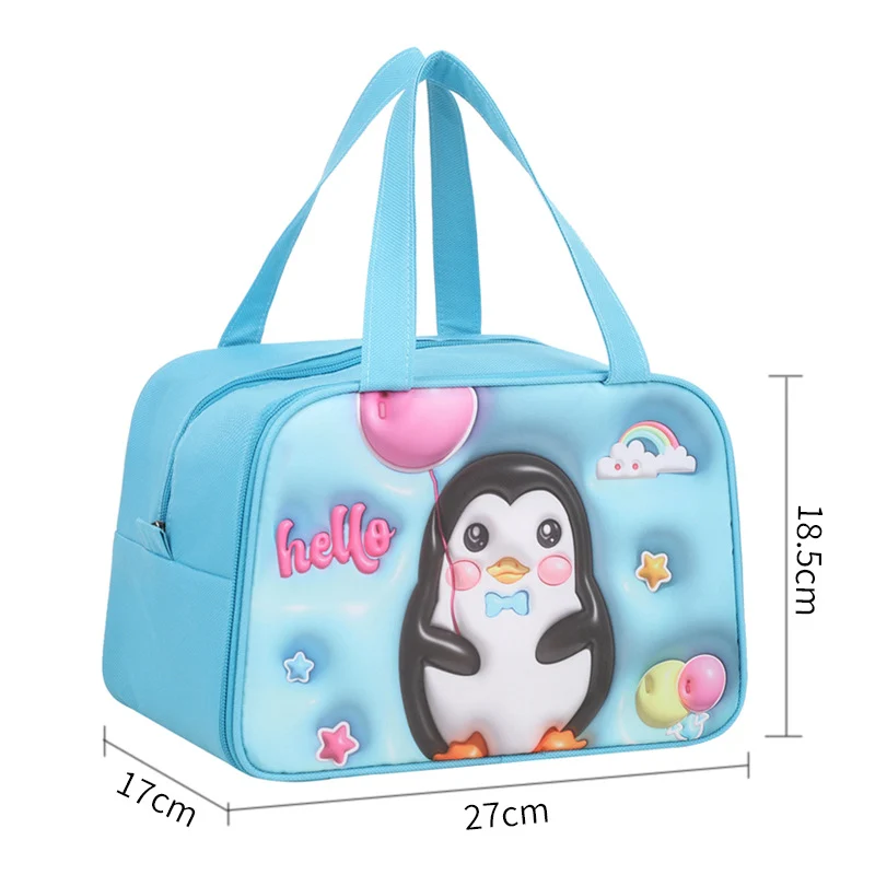 Kühltasche mit lustigem Pinguin-Motiv Skanto