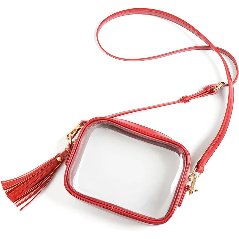Stylische transparente Umhängetasche Skanto