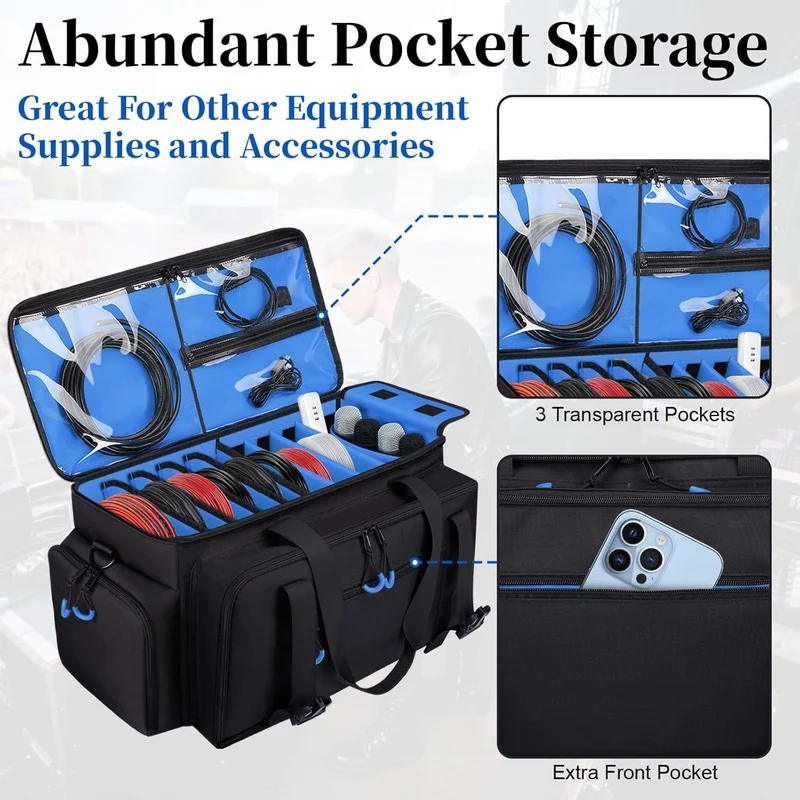 Multifunktionale Kabel-Organizer-Tasche Skanto