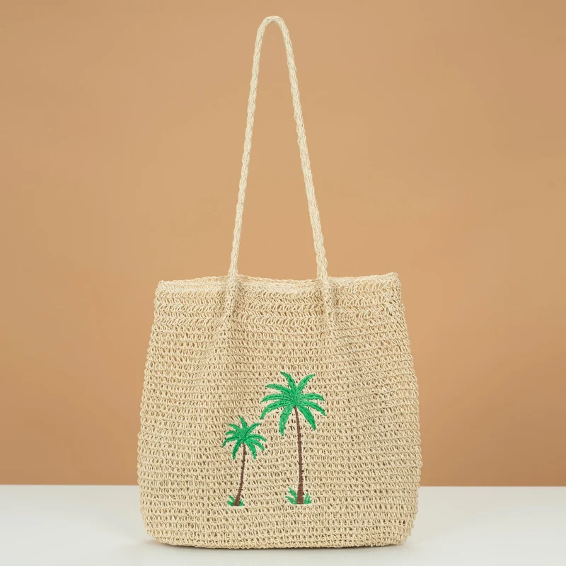 Trendige Strohtasche Skanto