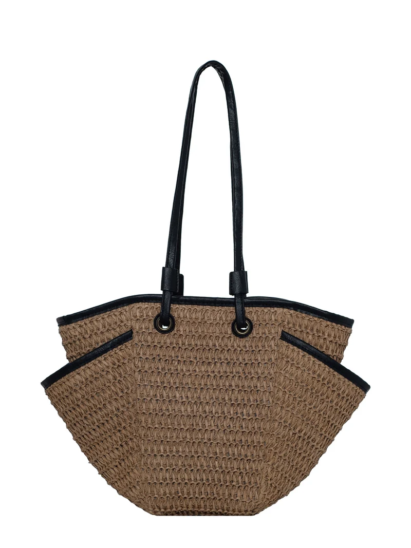 Stylische und funktionale Strohtasche Skanto
