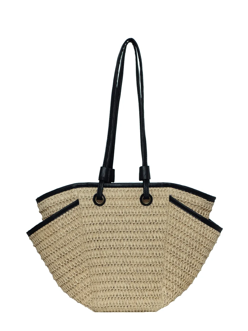 Stylische und funktionale Strohtasche Skanto