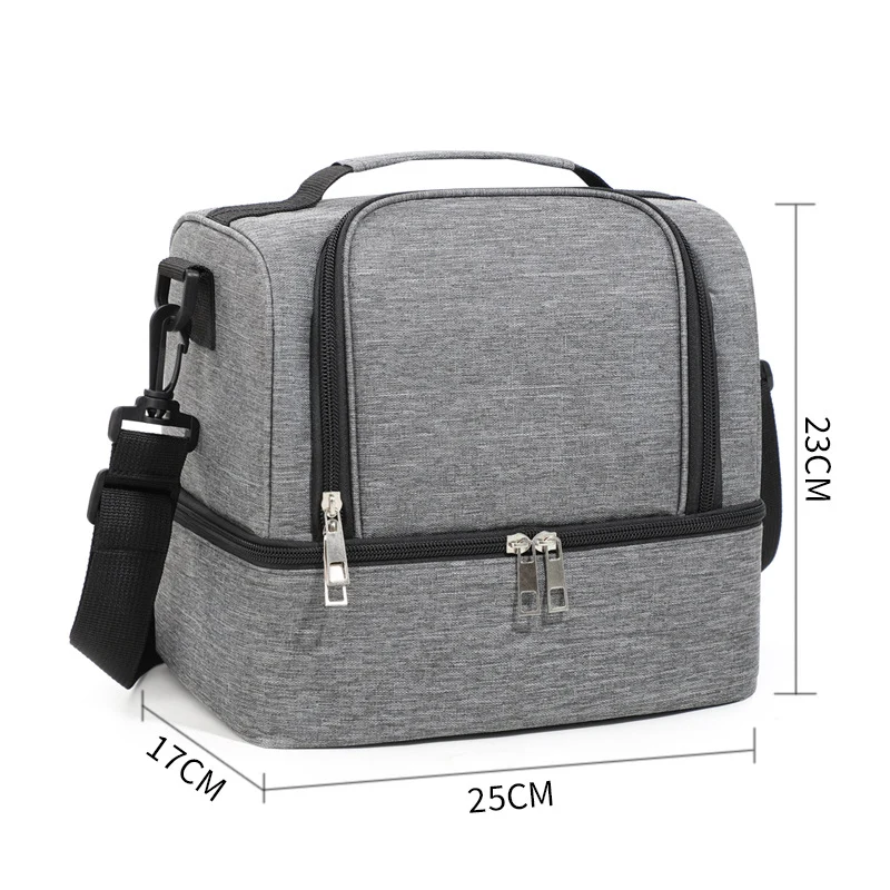 Isolierte Picknicktasche mit praktischen Fächern Skanto
