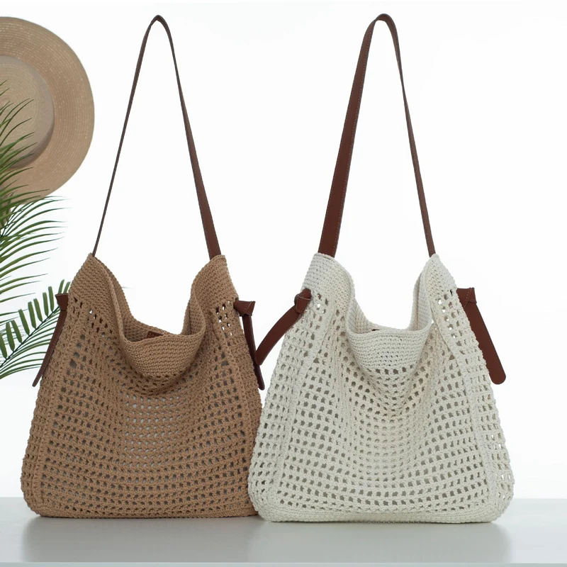Boho-inspirierte Makramee-Tasche Skanto