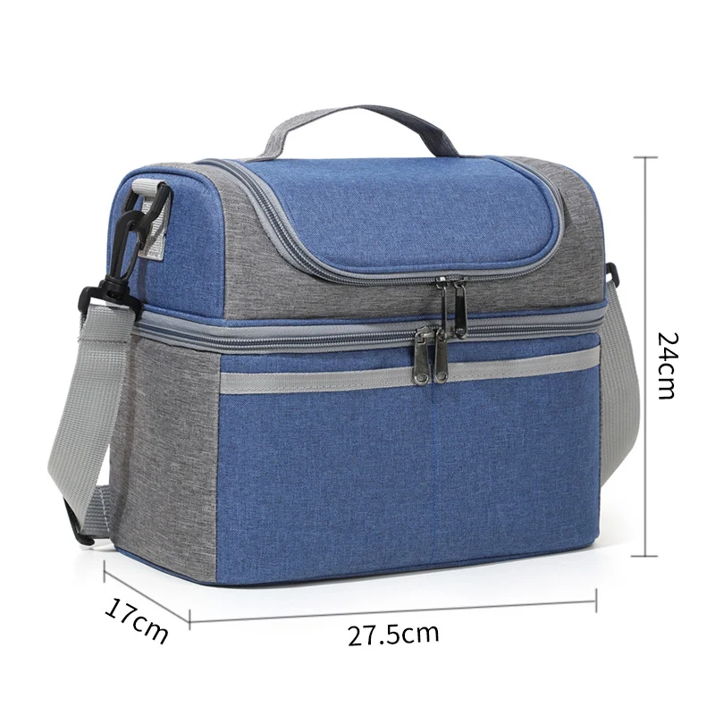 Isolierte Picknicktasche mit mehreren Fächern Skanto