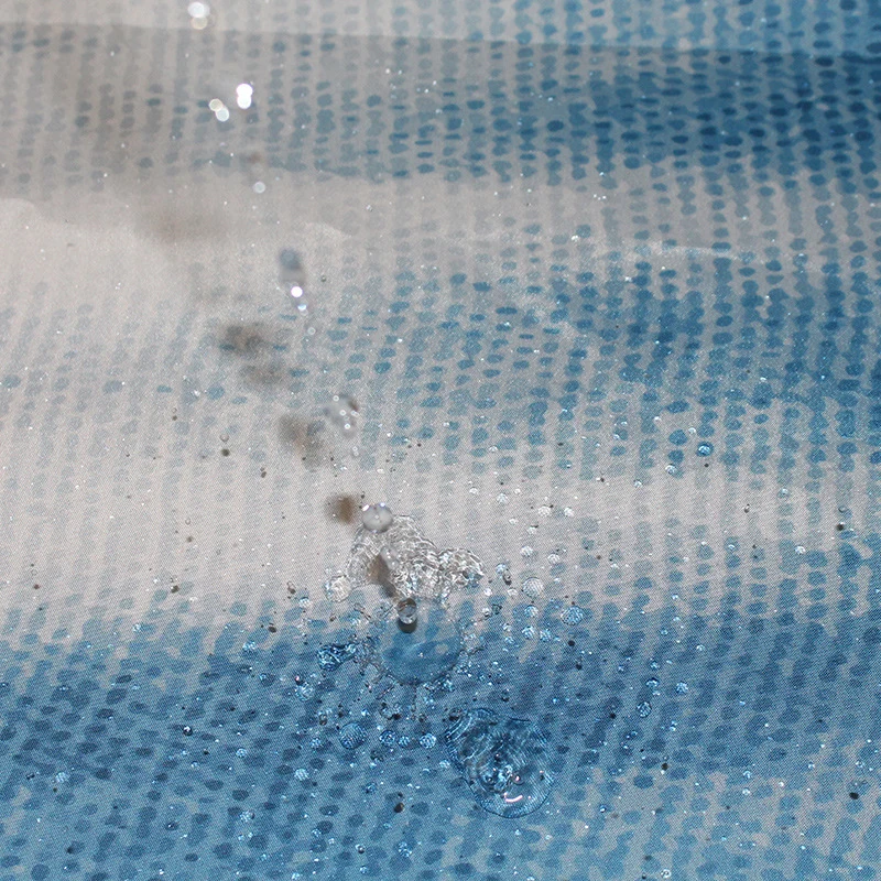 Skanto Duschvorhang mit künstlerischem Aquarellmuster für Damen Skanto