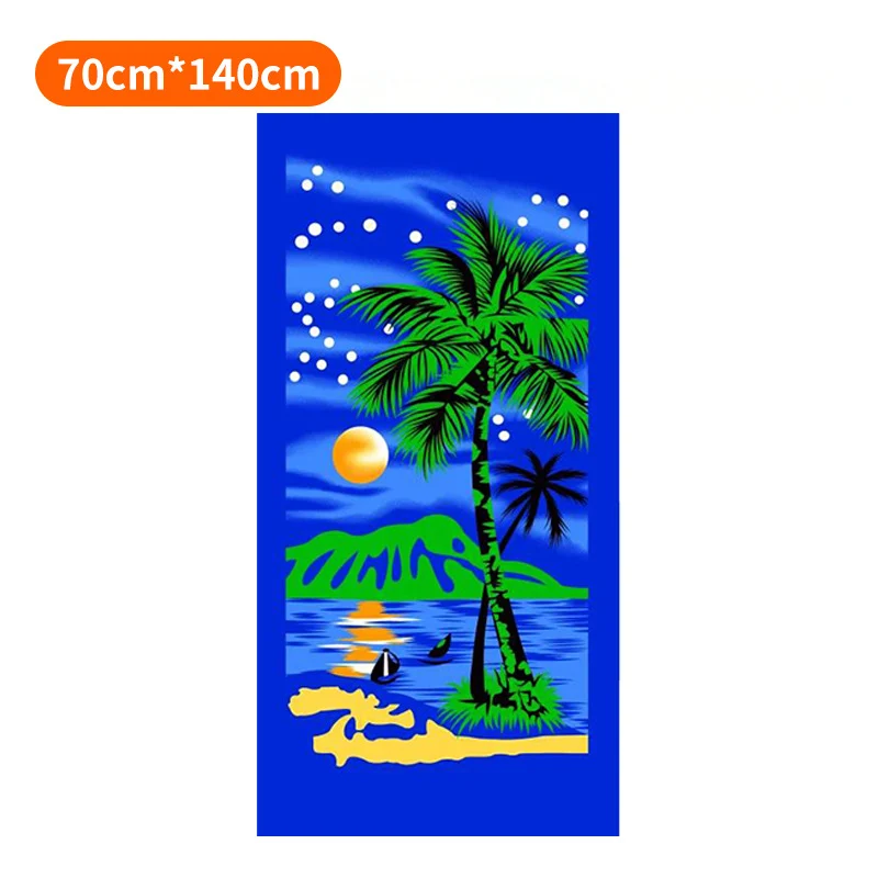 Strandtuch mit maritimem Anker-Design Skanto