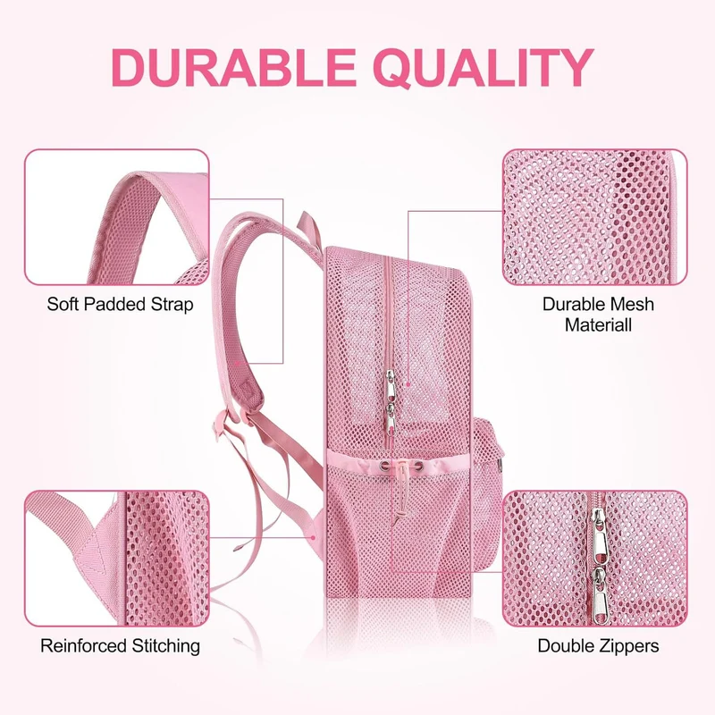 Luftiger Mesh-Rucksack Skanto