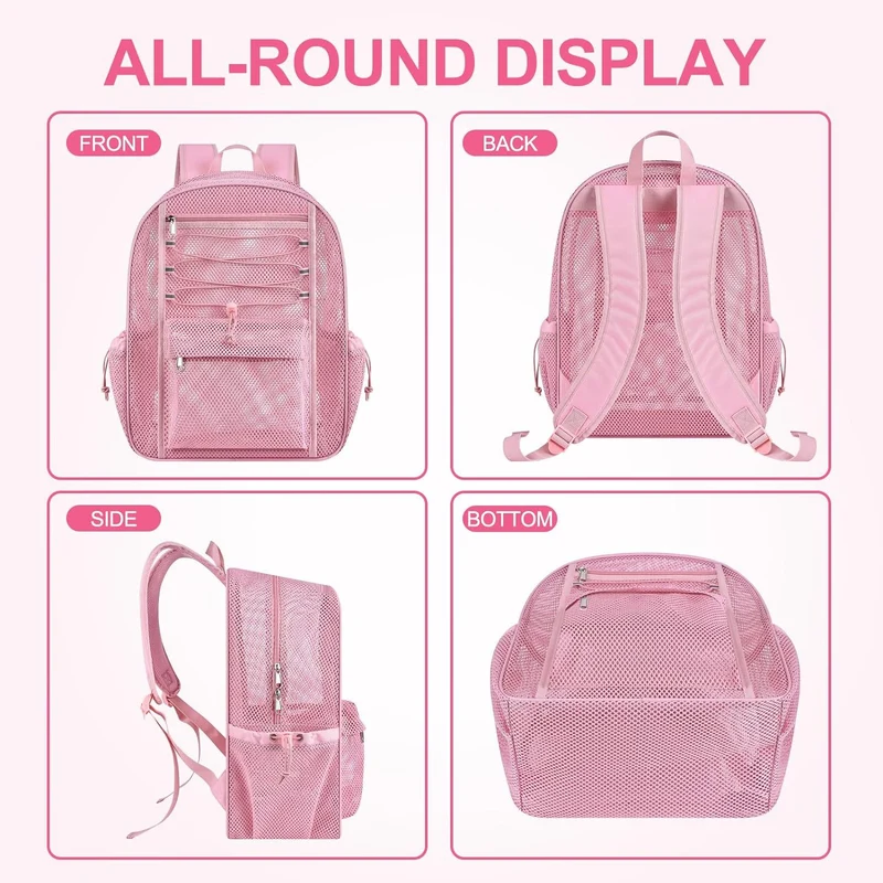 Luftiger Mesh-Rucksack Skanto
