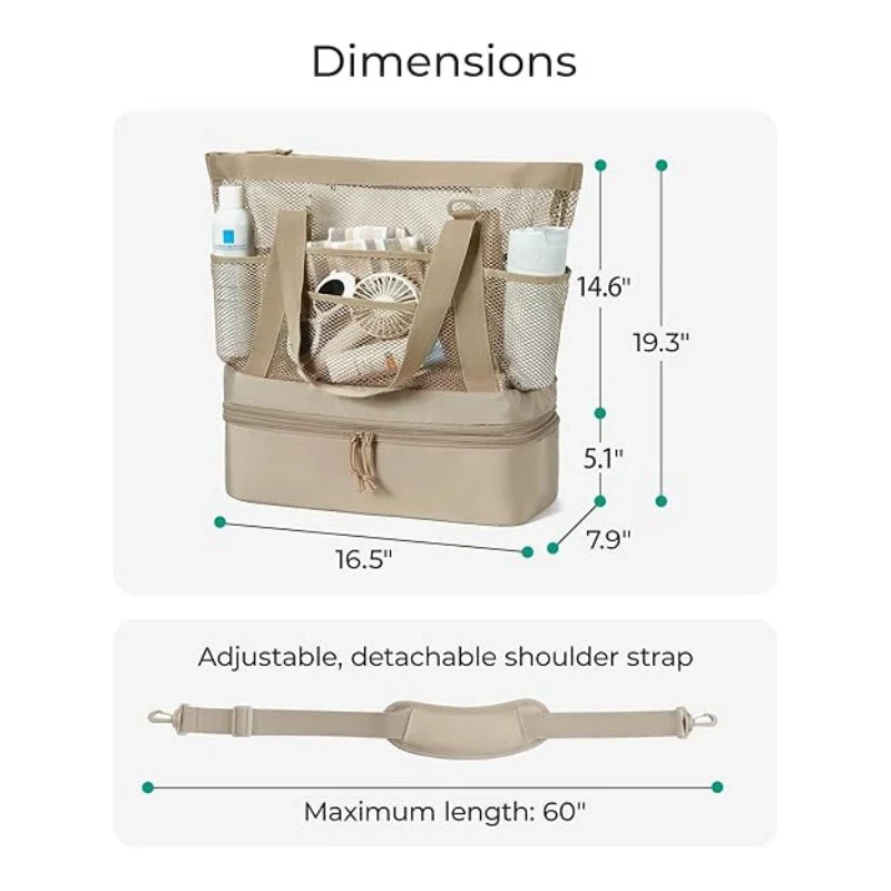Kühltasche mit multifunktionalen Fächern Skanto