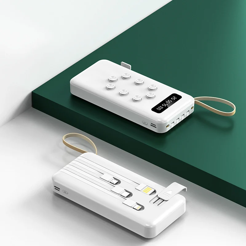 Powerbank mit digitaler Ladeanzeige Skanto