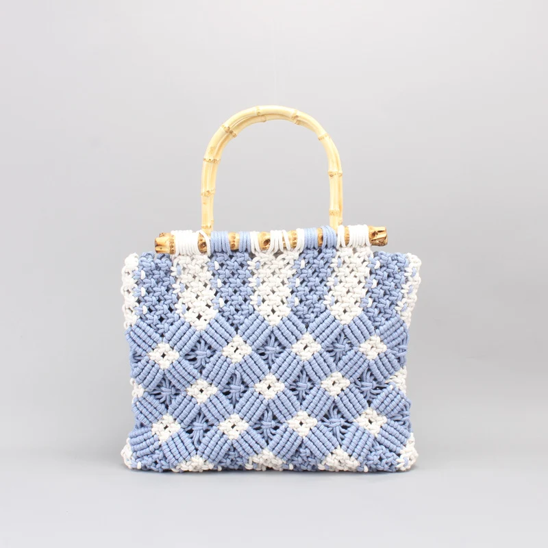 Handgefertigter Raffia-Korb Skanto