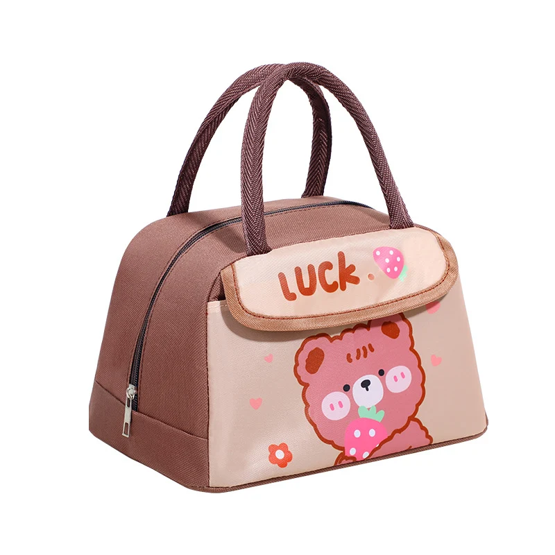 Isolierte Lunchtasche mit niedlichem Tiermotiv Skanto