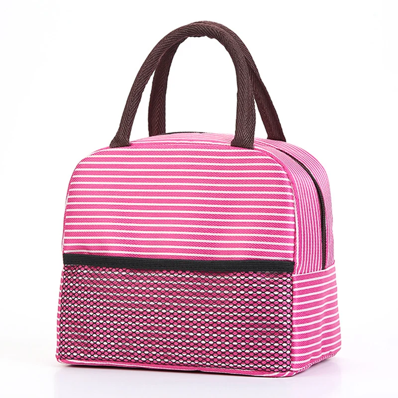 Isolierte Lunchtasche mit stilvollen Streifen Skanto