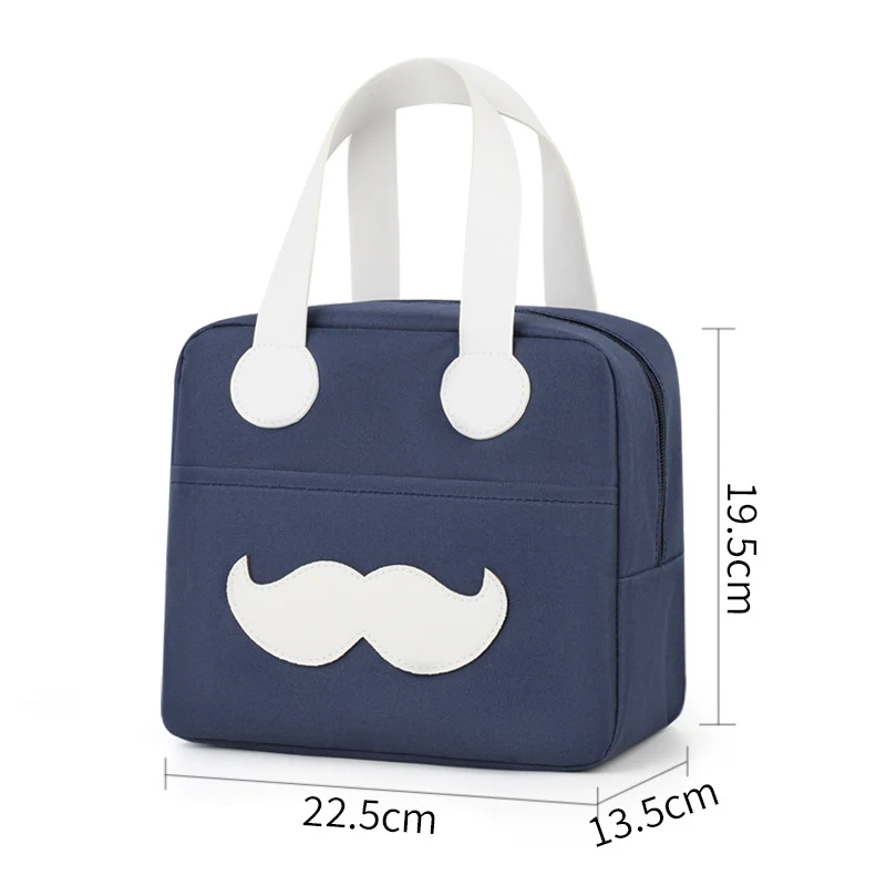 Isolierte Lunchtasche mit lustigem Design Skanto