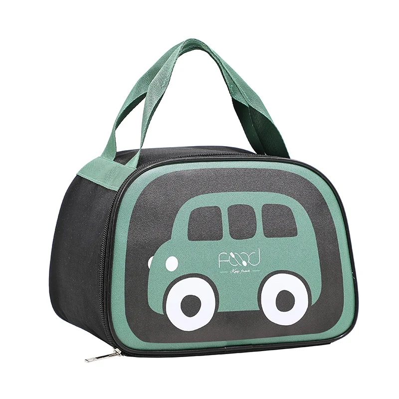 Isolierte Lunchtasche mit lustigem Fahrzeug-Design Skanto