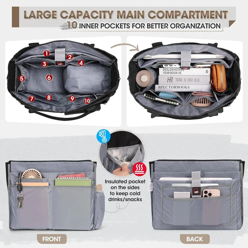 Praktische und stilvolle Organizer-Tasche Skanto